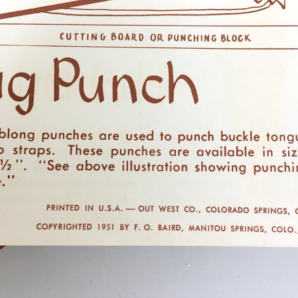 Vintage 1951 F. O. Baird Purse Pattern Set - 12 Purses + Belts - Picture 7 of 9